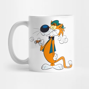 Smoking cat Mug